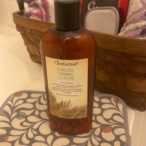 Just Nutritive Anti-Aging Sunless Tanning Lotion - nearly full- used once